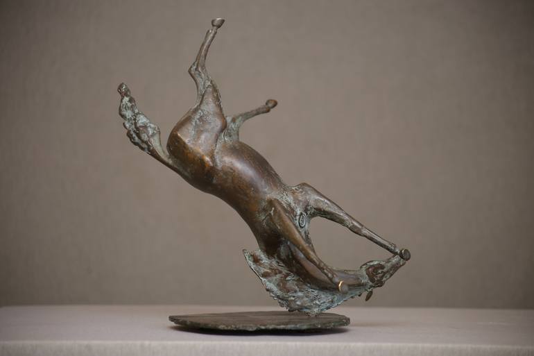 Original Abstract Expressionism Animal Sculpture by Sargis Babayan
