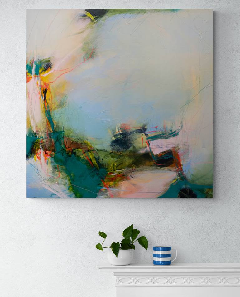 Original Abstract Expressionism Abstract Painting by Jaime Danielle Smith