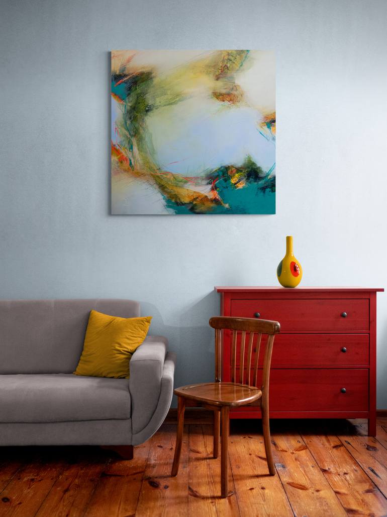 Original Abstract Expressionism Abstract Painting by Jaime Danielle Smith