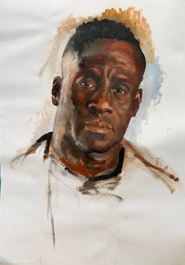 Original Portrait Painting by Jason Clive Lear