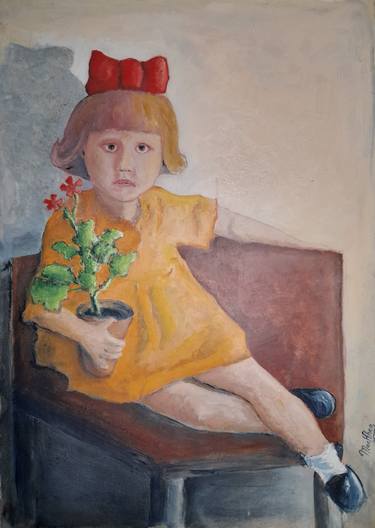 Original Portrait Painting by Daniel MacKhno