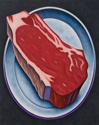 Saatchi Art Artist Albert Guasch; Paintings, “Carn en un plat” #art