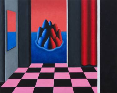 Original Contemporary Architecture Painting by Albert Guasch
