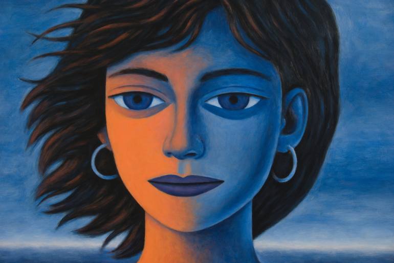 Original Contemporary Women Painting by Albert Guasch