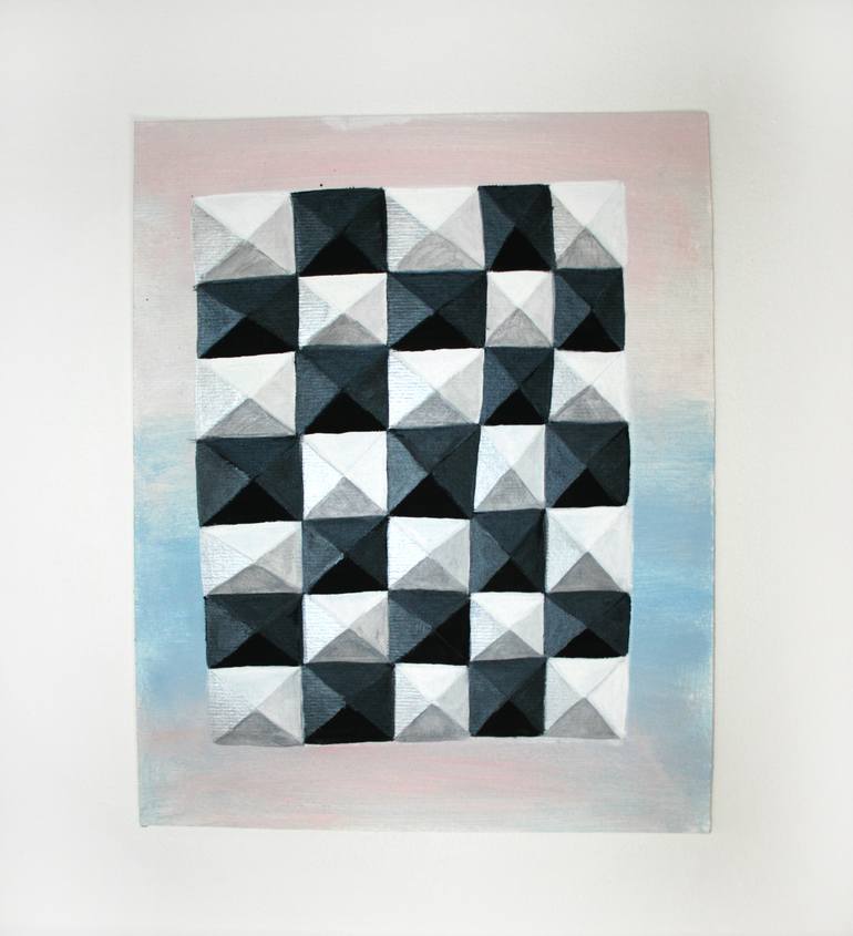 Original Minimalism Abstract Painting by Sabrina Barrios