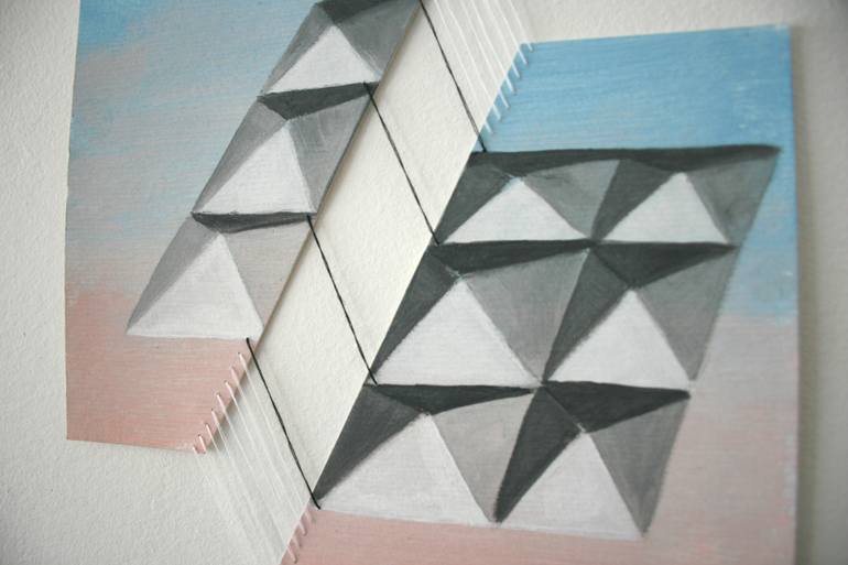 Original Conceptual Abstract Painting by Sabrina Barrios