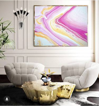 Original Abstract Painting by Tatiana Susvaliuc