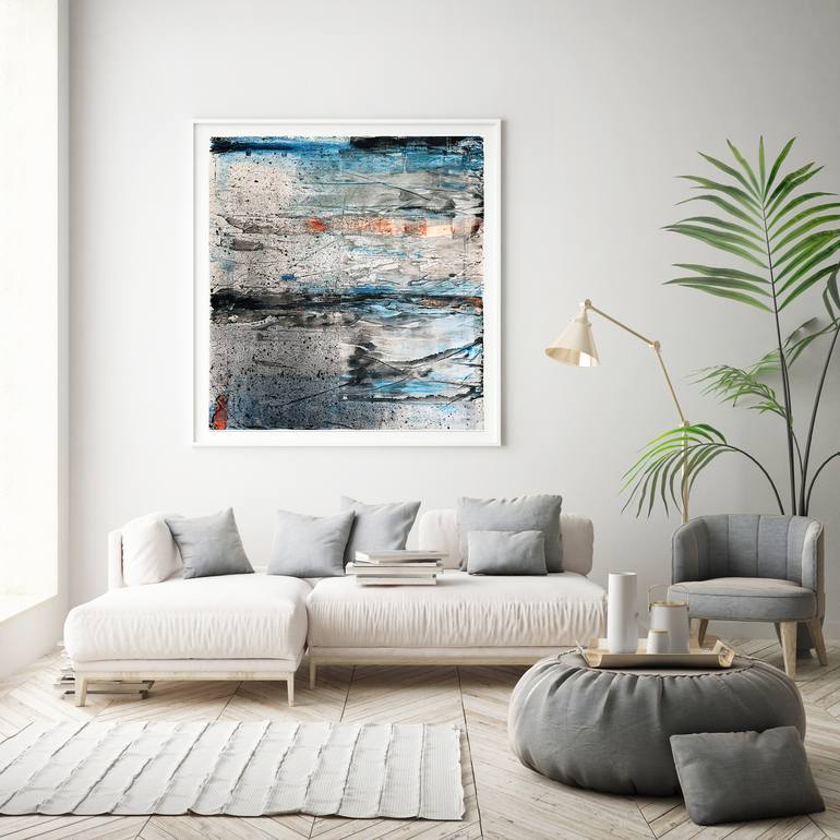 Original Abstract Painting by Carlo Brunelli