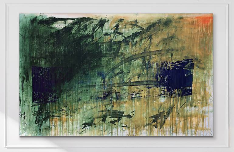 Original action Abstract Painting by Carlo Brunelli