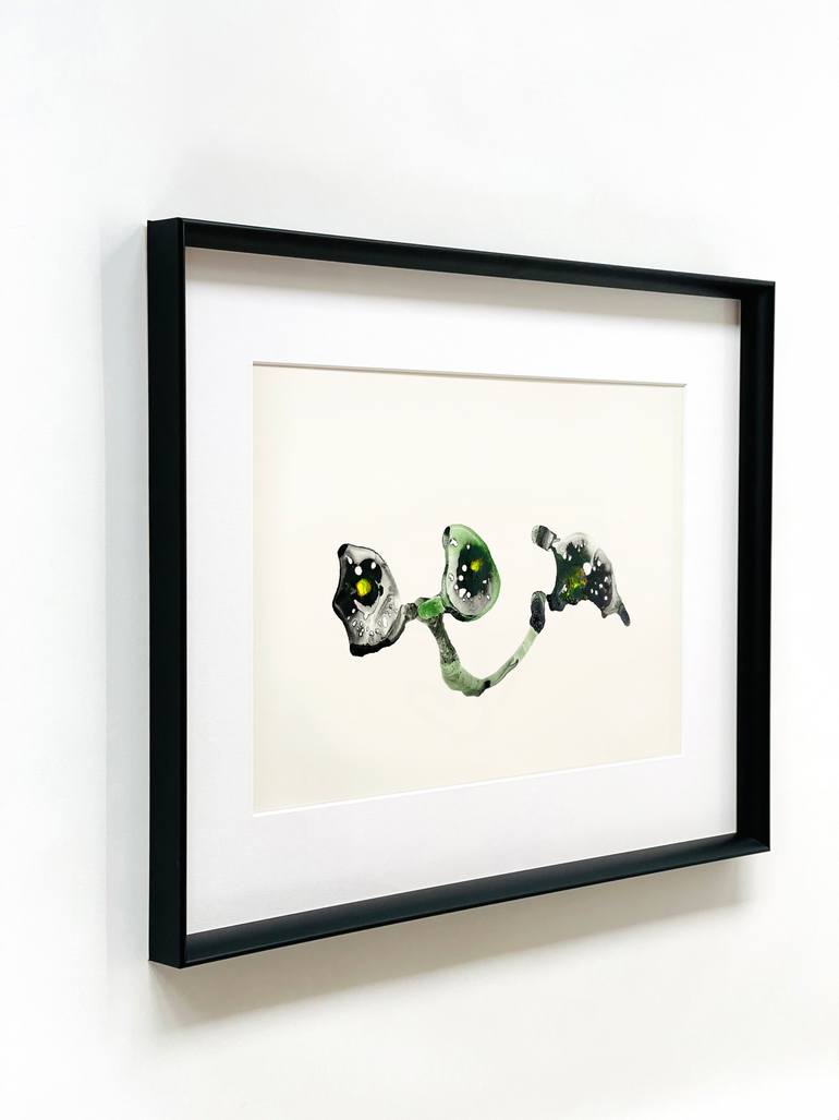 Original Conceptual Abstract Painting by Carlo Brunelli