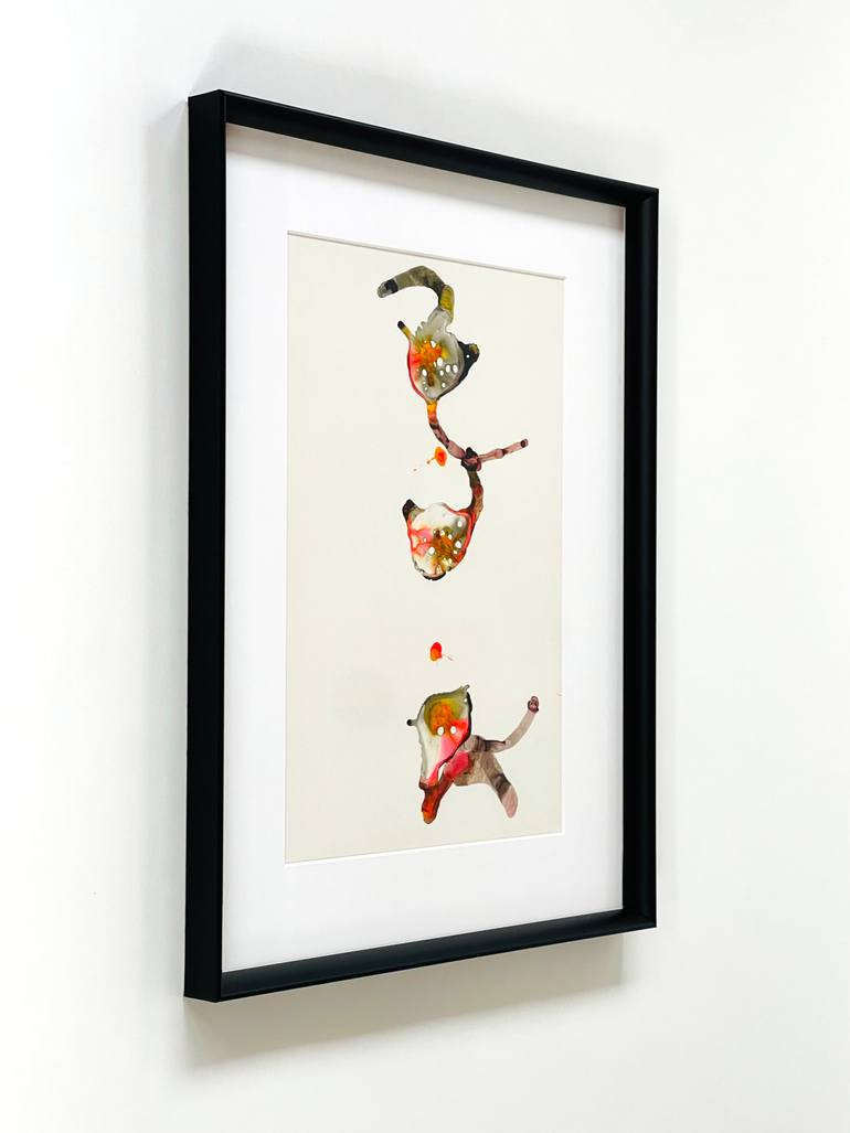 Original Conceptual Abstract Painting by Carlo Brunelli