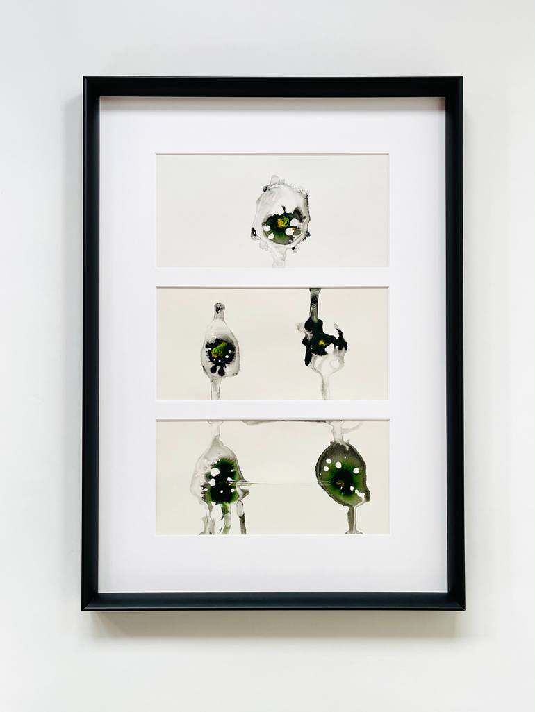 Original Conceptual Abstract Painting by Carlo Brunelli