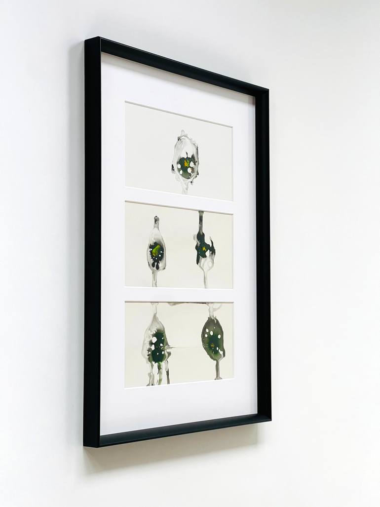 Original Conceptual Abstract Painting by Carlo Brunelli