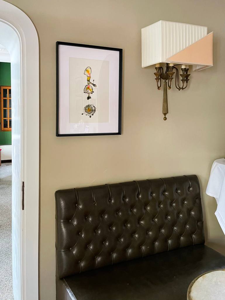 Original Conceptual Abstract Painting by Carlo Brunelli