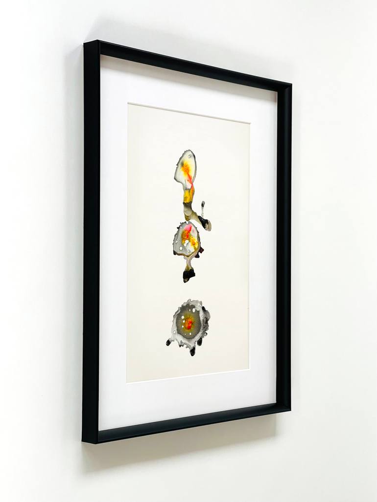 Original Conceptual Abstract Painting by Carlo Brunelli