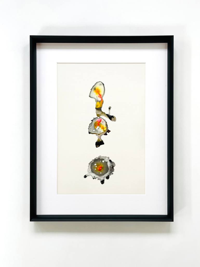 Original Conceptual Abstract Painting by Carlo Brunelli