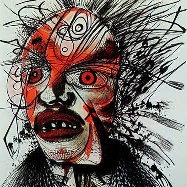 Print of People Mixed Media by Patricia Nascimento