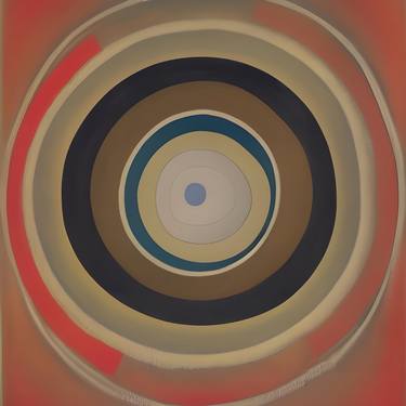 Print of Art Deco Geometric Mixed Media by Patricia Nascimento