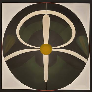 Print of Art Deco Geometric Mixed Media by Patricia Nascimento