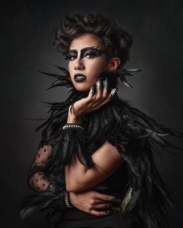 Raven: A Portrait of Mystique and Allure thumb