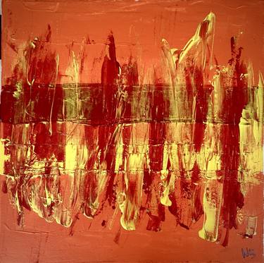 Original Abstract Expressionism Abstract Paintings by Wolfgang Gross