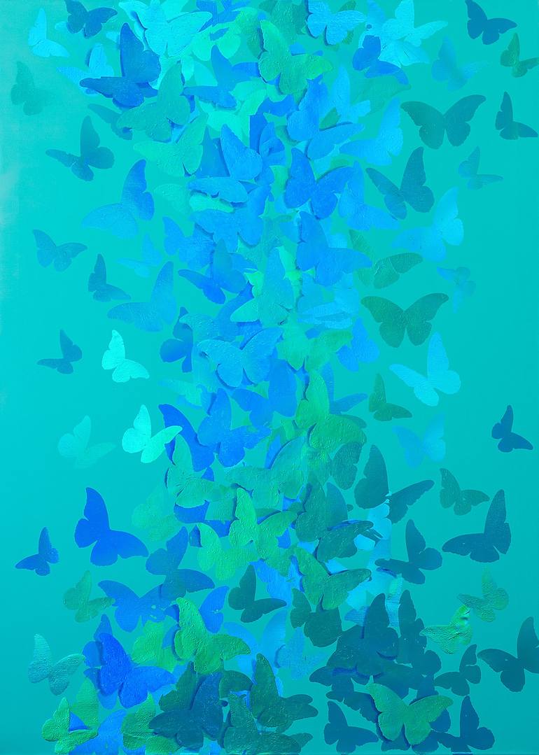 Original Modern Abstract Paintings by Juliana Do