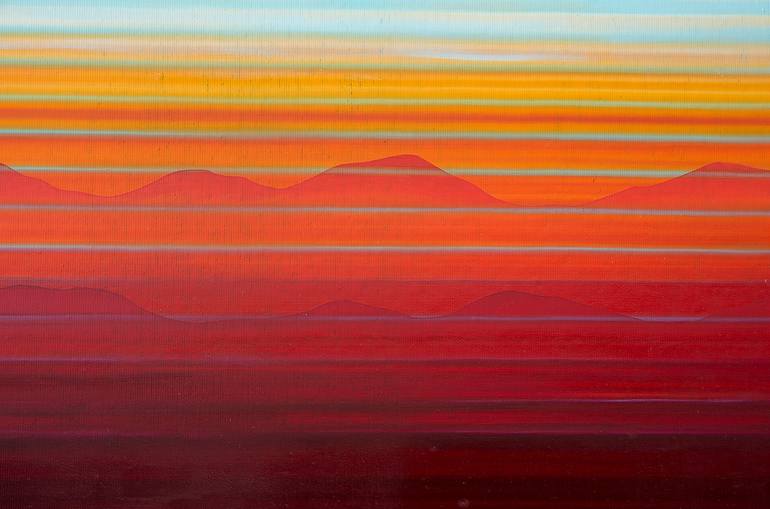 Original Abstract Nature Painting by Juliana Do