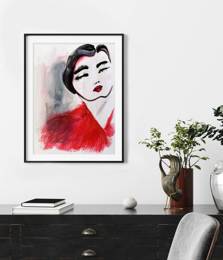 Original Portrait Painting by Charlotte Greeven