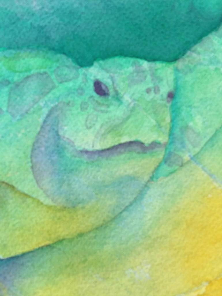Original Abstract Expressionism Nature Painting by Judi Cahill