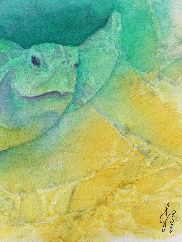 Original Abstract Expressionism Nature Painting by Judi Cahill