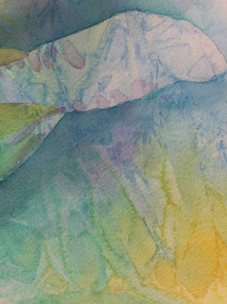 Original Abstract Expressionism Nature Painting by Judi Cahill