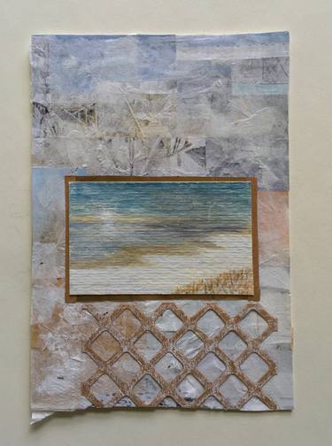 Original Abstract Beach Paintings by Arte All'oro