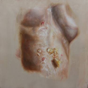Original Realism Erotic Painting by Katie Potton