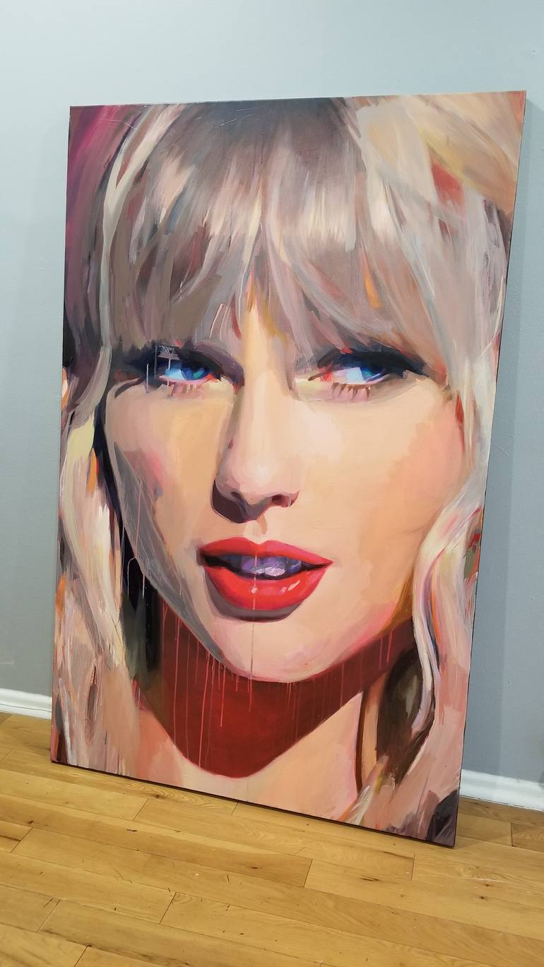 Original Expressionism Pop Culture/Celebrity Painting by John Romaneski