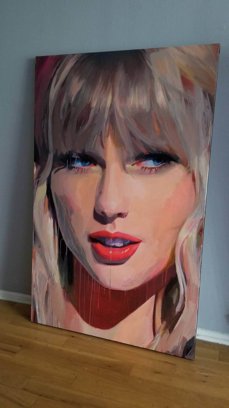Original Expressionism Pop Culture/Celebrity Painting by John Romaneski