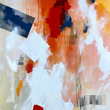 Original Abstract Expressionism Abstract Paintings by David Edward Johnson