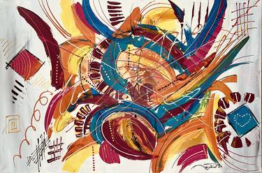 Print of Abstract Paintings by Sanel Celjo