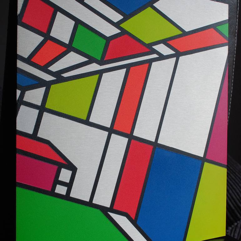 Original Minimalism Abstract Painting by Ben Backgroundcamel