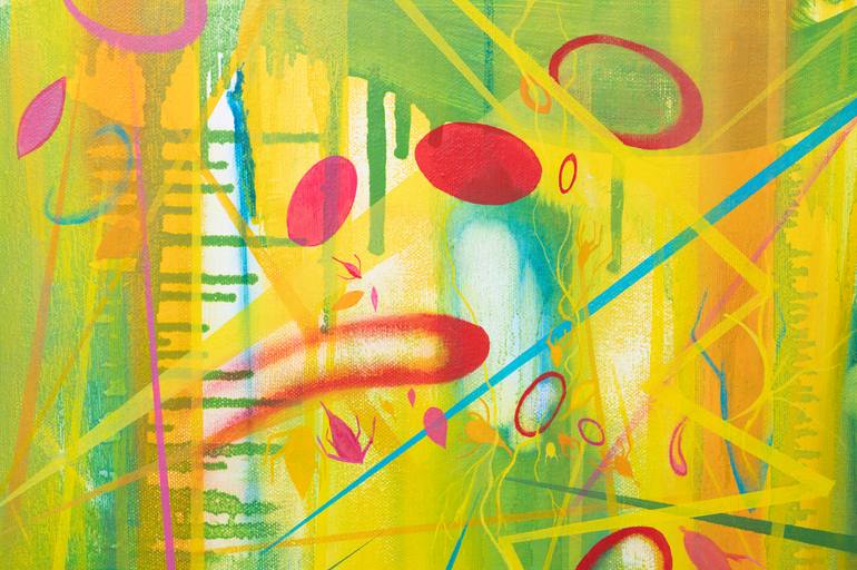 Original Abstract Painting by Jack Carberry-Todd