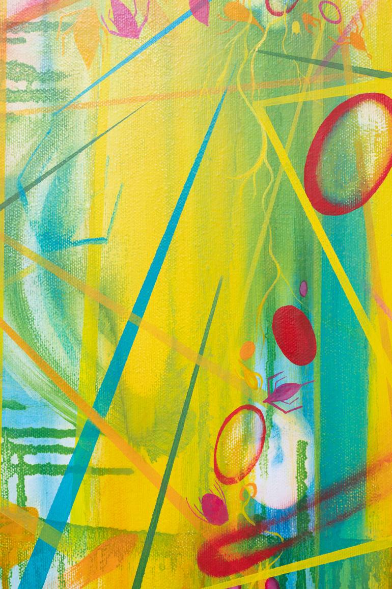 Original Abstract Painting by Jack Carberry-Todd