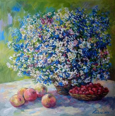 Original Impressionism Floral Paintings by Aleksa Assembler