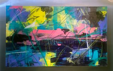 Original Abstract Paintings by Santiago Castro