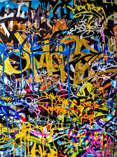 Print of Abstract Expressionism Graffiti Photography by Santiago Castro