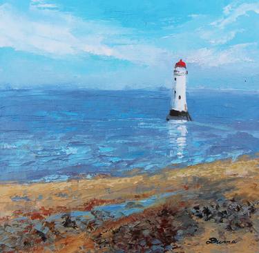Original Impressionism Beach Paintings by Joanna Duma