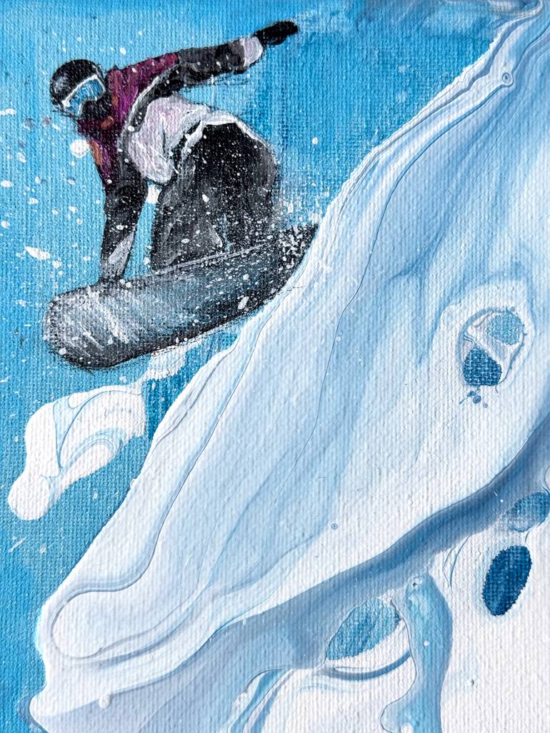 Original Abstract Painting by Yuliia Poraiko