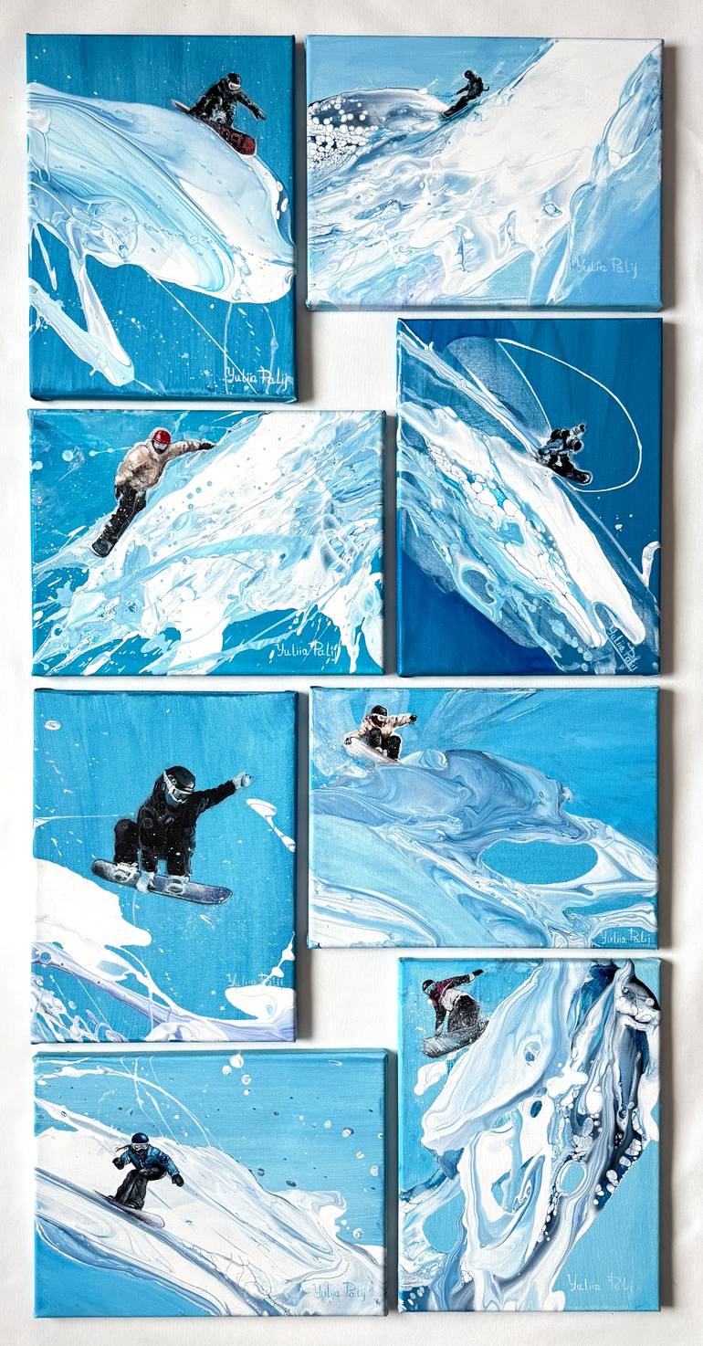 Original Abstract Painting by Yuliia Poraiko