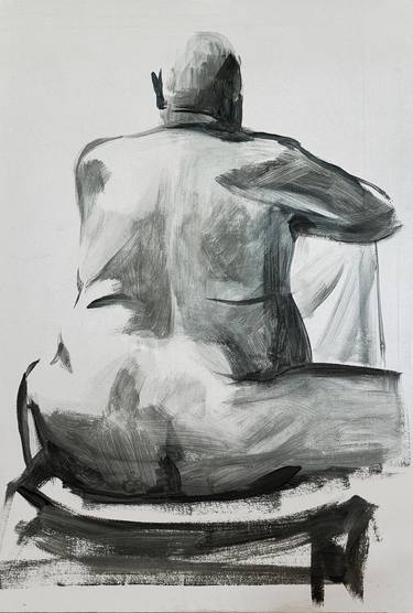 Original Figurative Nude Painting by Robert Williamson