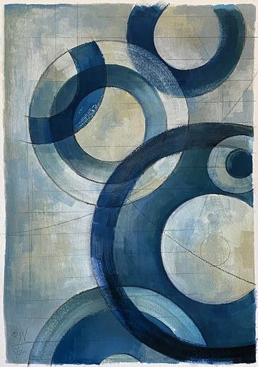 Print of Abstract Geometric Paintings by Robert Williamson