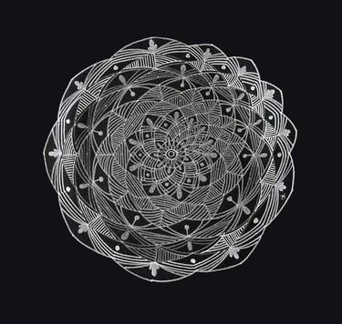 Contemporary Sacred Mandala / Abstract Geometric thumb