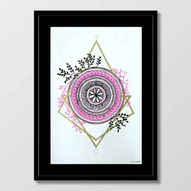 Pink / Art of Mandala / Abstract Geometric thumb